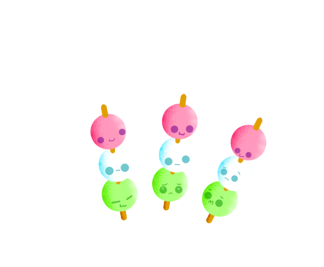 Facial Foods day 2# DANGO!!!