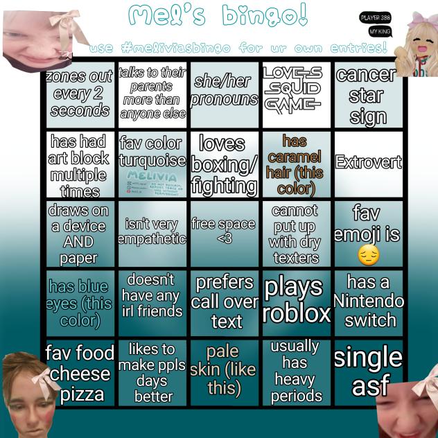 melivias bingo!!