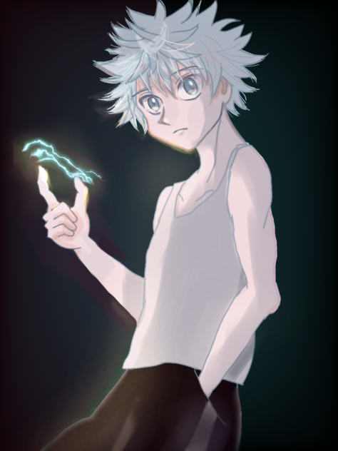 HUNTER×HUNTER - キルア Ani-Art 第3弾 A3マット加工ポスター