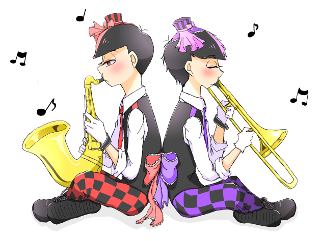 【おそ松さん】おそ一×楽器
