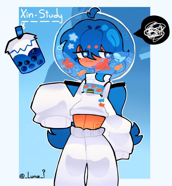 🩵🤍 - Xin - Artstudy -🤍🩵