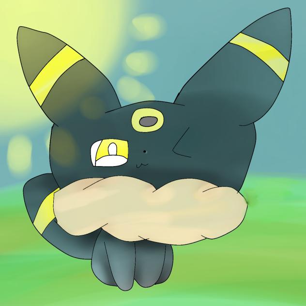 無題214イーブイみたいなブラッキー