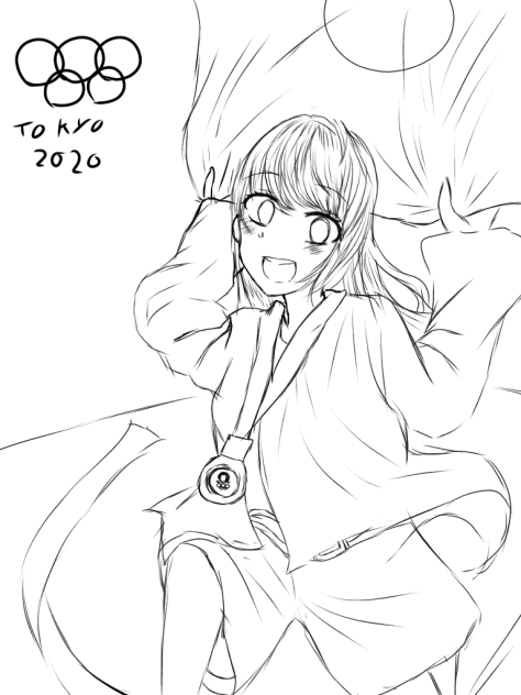 TOKYO2020！ 線画