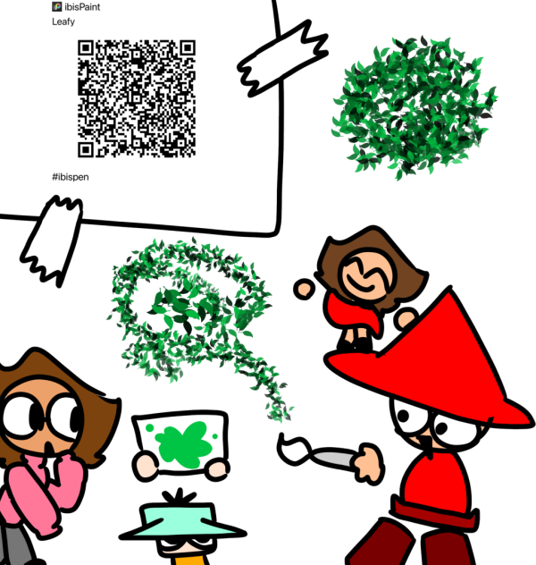 Leafy brush code 💚