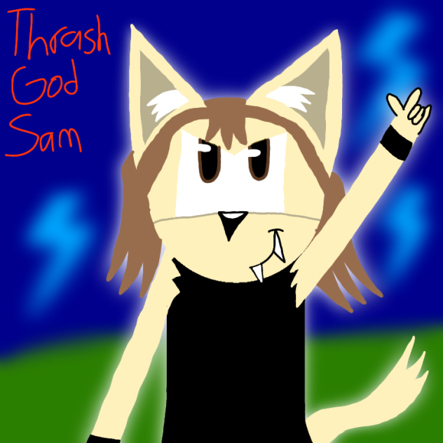 ThrashGodSam As A Wolf