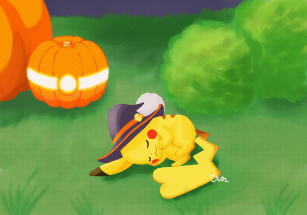 ハロウィン限定ピカチュウ