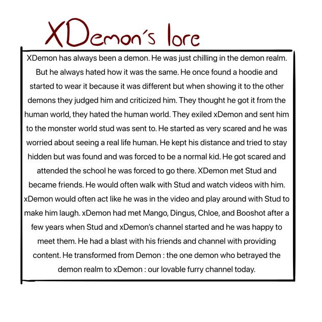 xDemon’s lore