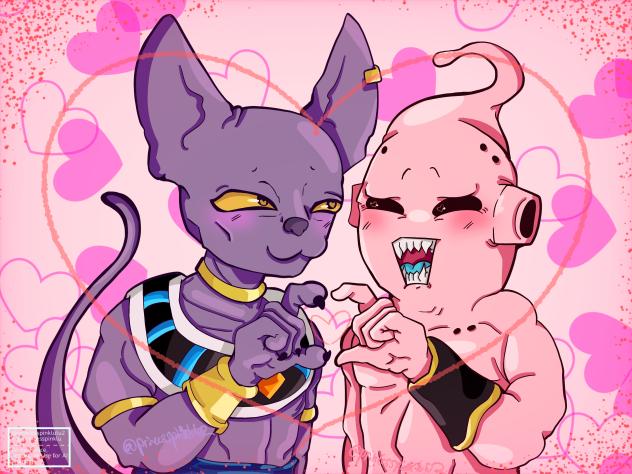beerus&majinbuu
