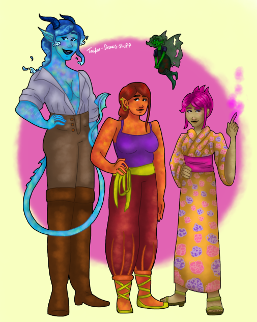 Girls redraw