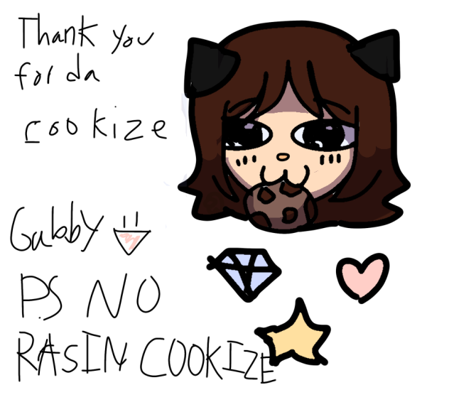 Gabby’s letter to you guys