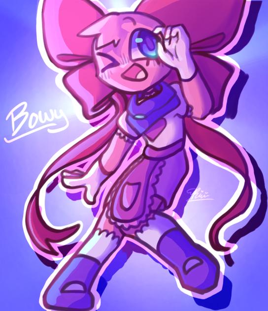 Bowy - Dandy's World OC Fanart