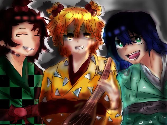 Redrawing One Of My Irl Arts KNY