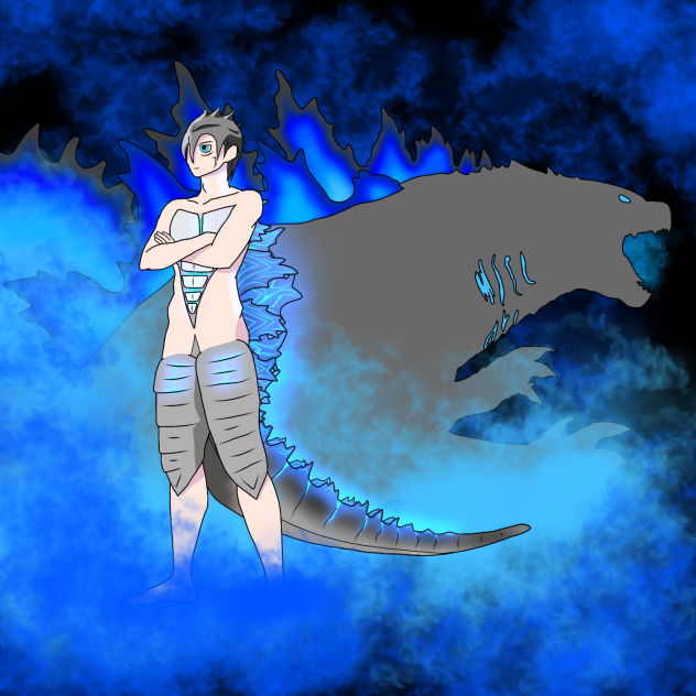 Titanus Godzilla human form