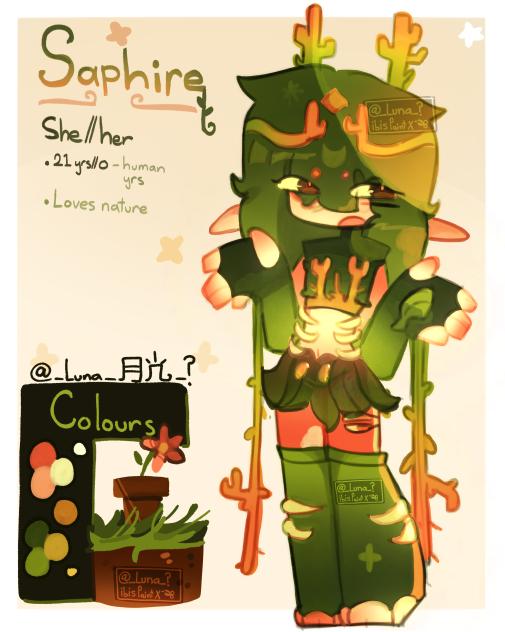 🪴🌸 - Saphire - Finished - 🌸🪴