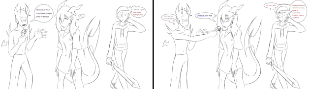 Interview but GT walked in at wrong time