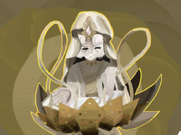 Mystic flour cookie