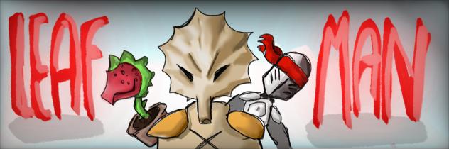 Leaf man
