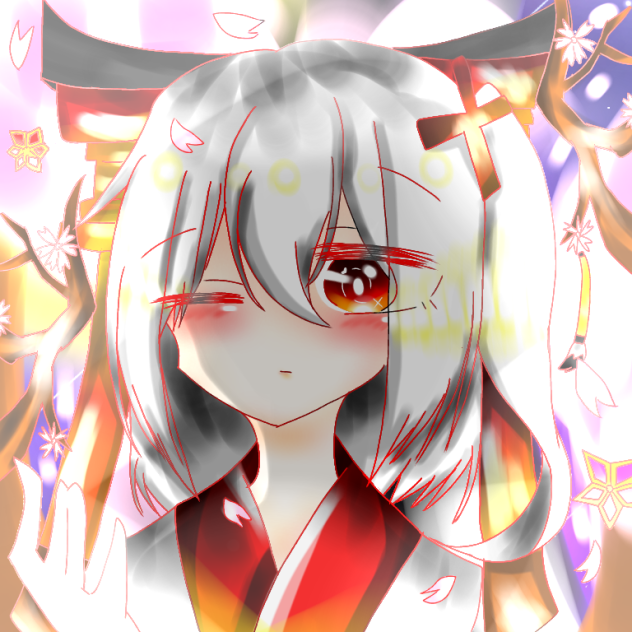 正月イラスト オリキャラ