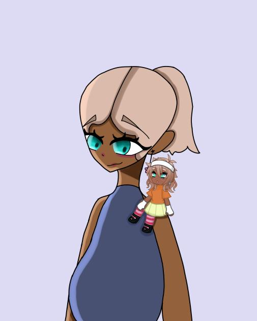 Niziin and her lil twin