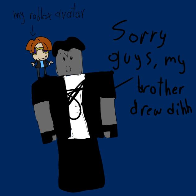 i let my brother draw!!👍i drew my avatar - ibisPaint