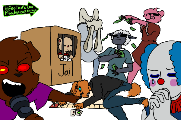 Piggy Infected Game Night