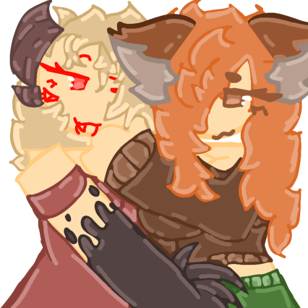 the demon and fox
