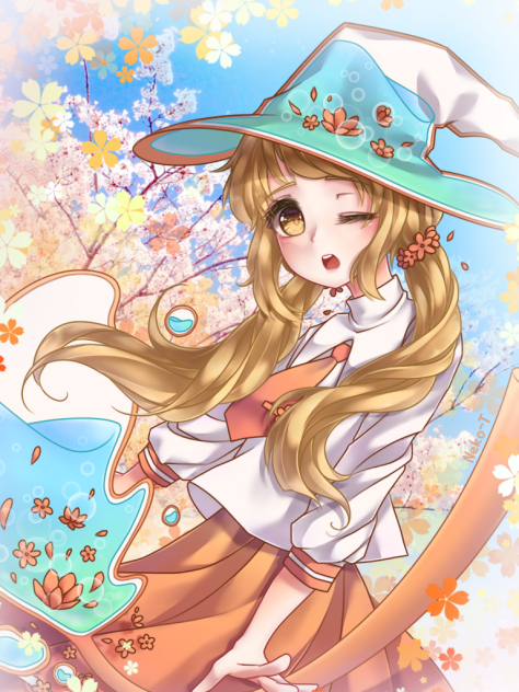 Flower Magic-speedpaint-ibis drawing