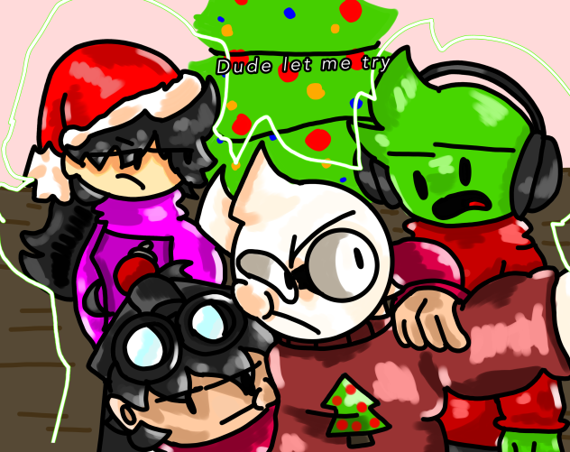 Trying for a perfect photo for Xmas