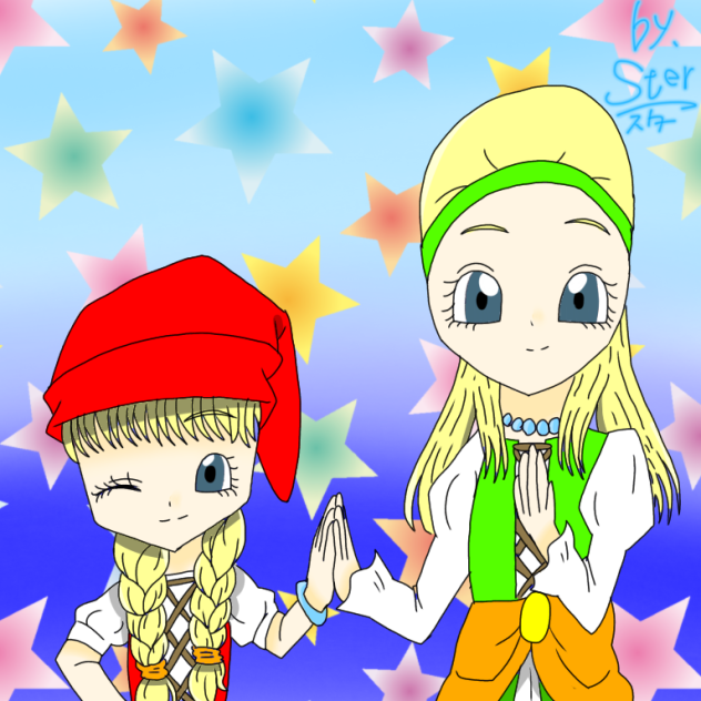 ドラゴンクエスト11S ベロニカ セーニャ