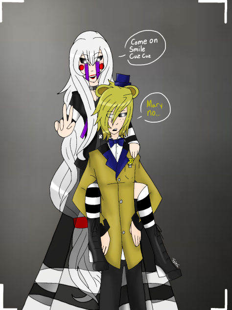 Goldie and marionette