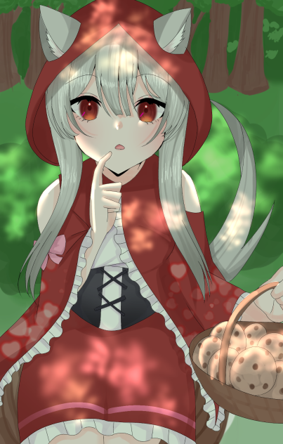 かわいい赤ずきんちゃん