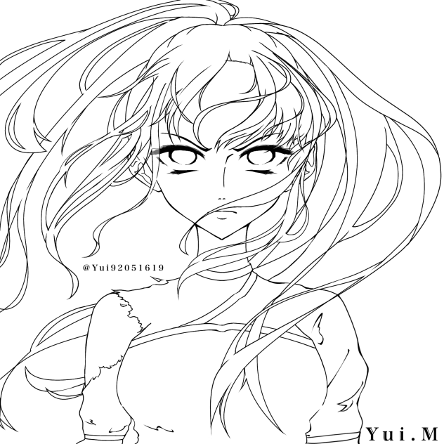 塗り絵（狂乱）