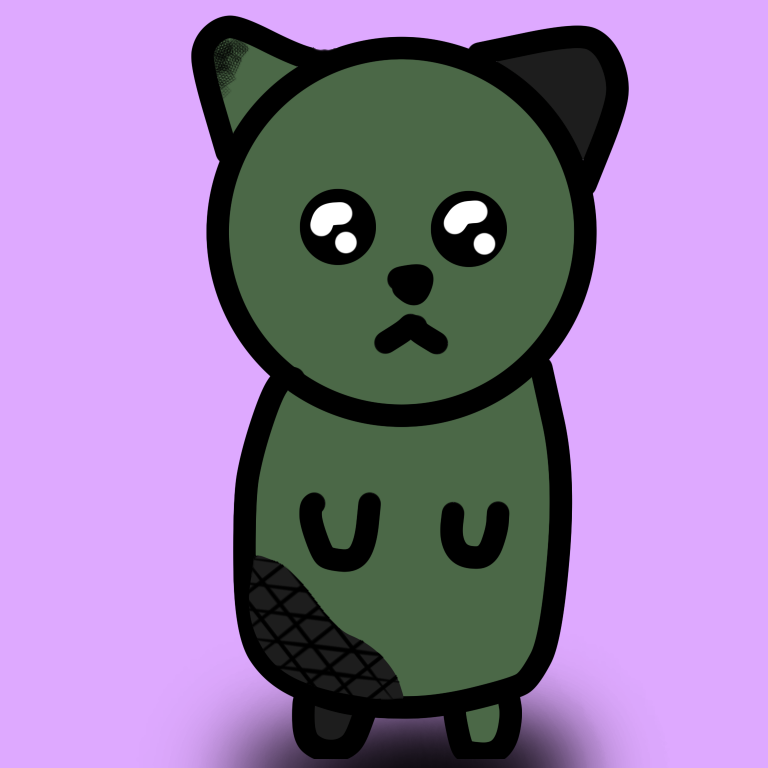 Zombie kitty 😸 - ibisPaint