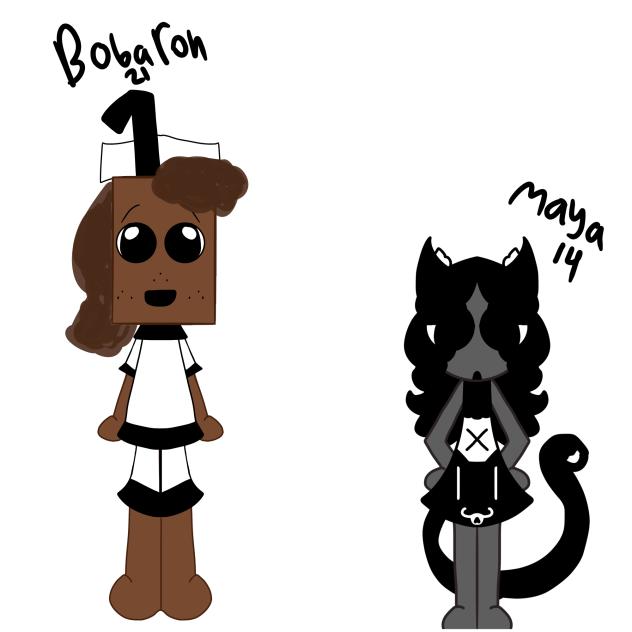 Bobaron and Maya redesigns!!