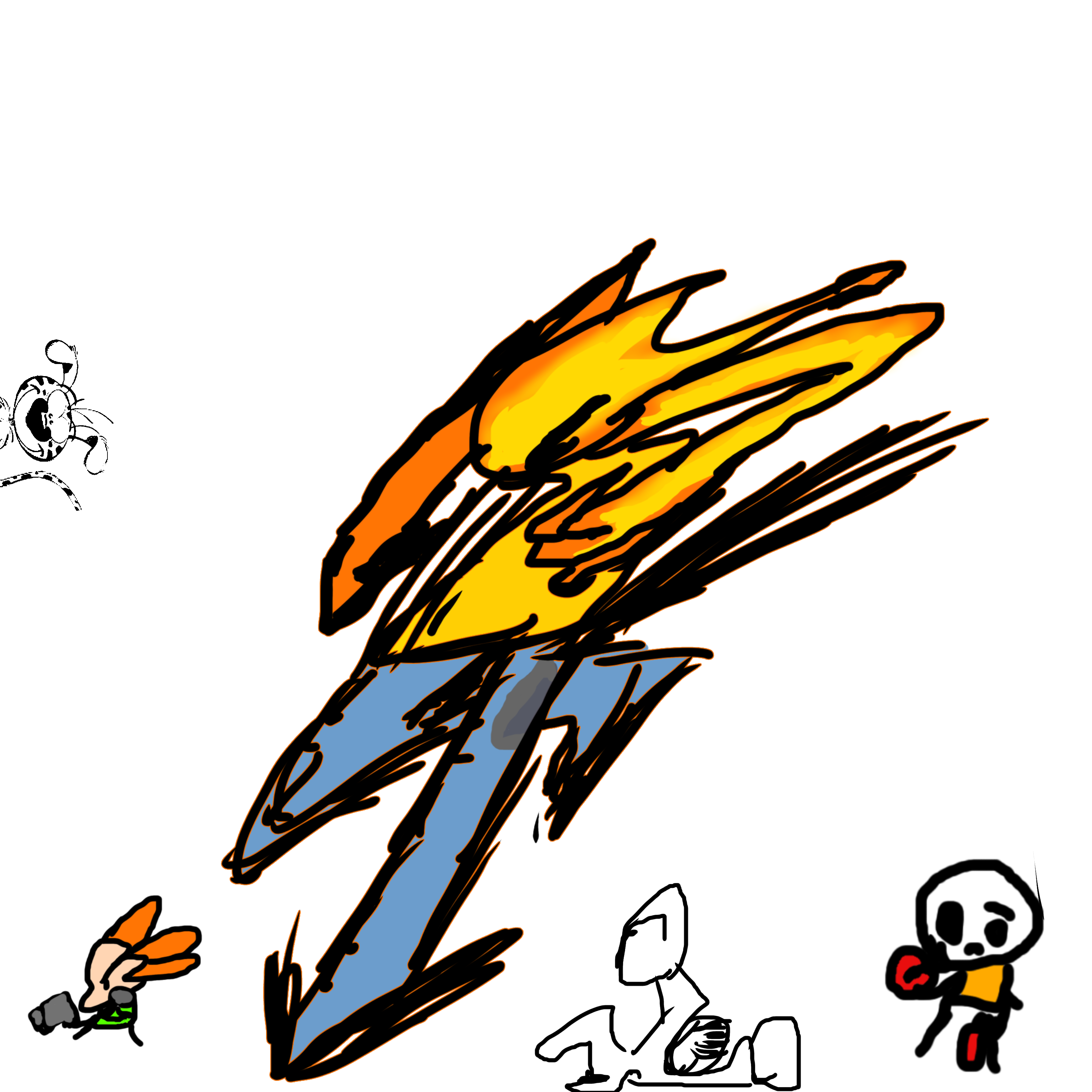 Flaming heat - ibisPaint