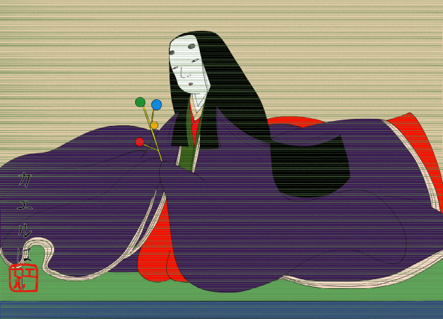 かぐやひめ平安美人