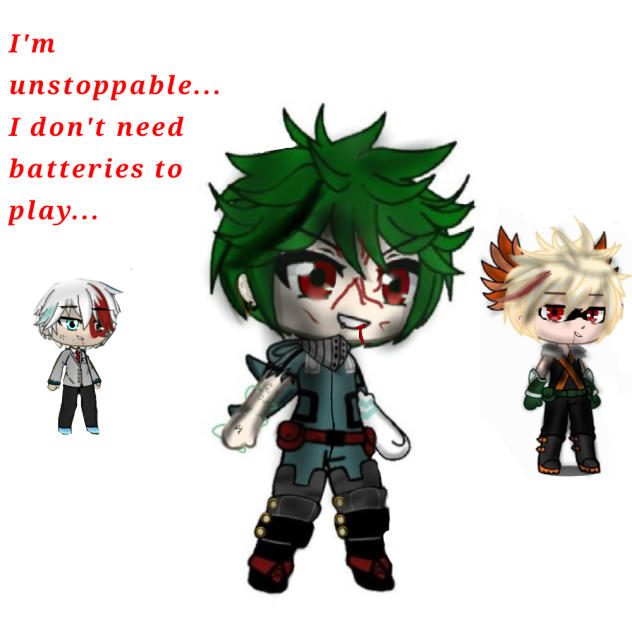 Deku,Bakugo and Shoto...