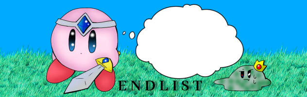 ENDLIST表紙塗り絵大会作品