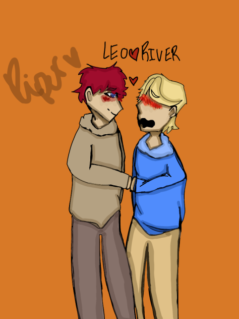 Leo and River 🫶🏻❤️