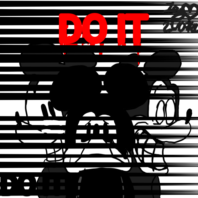DO IT (SUICIDE MOUSE DRAWING)
