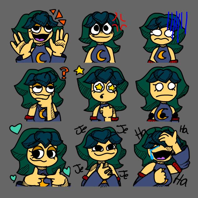 STIKERS VIOLETTE