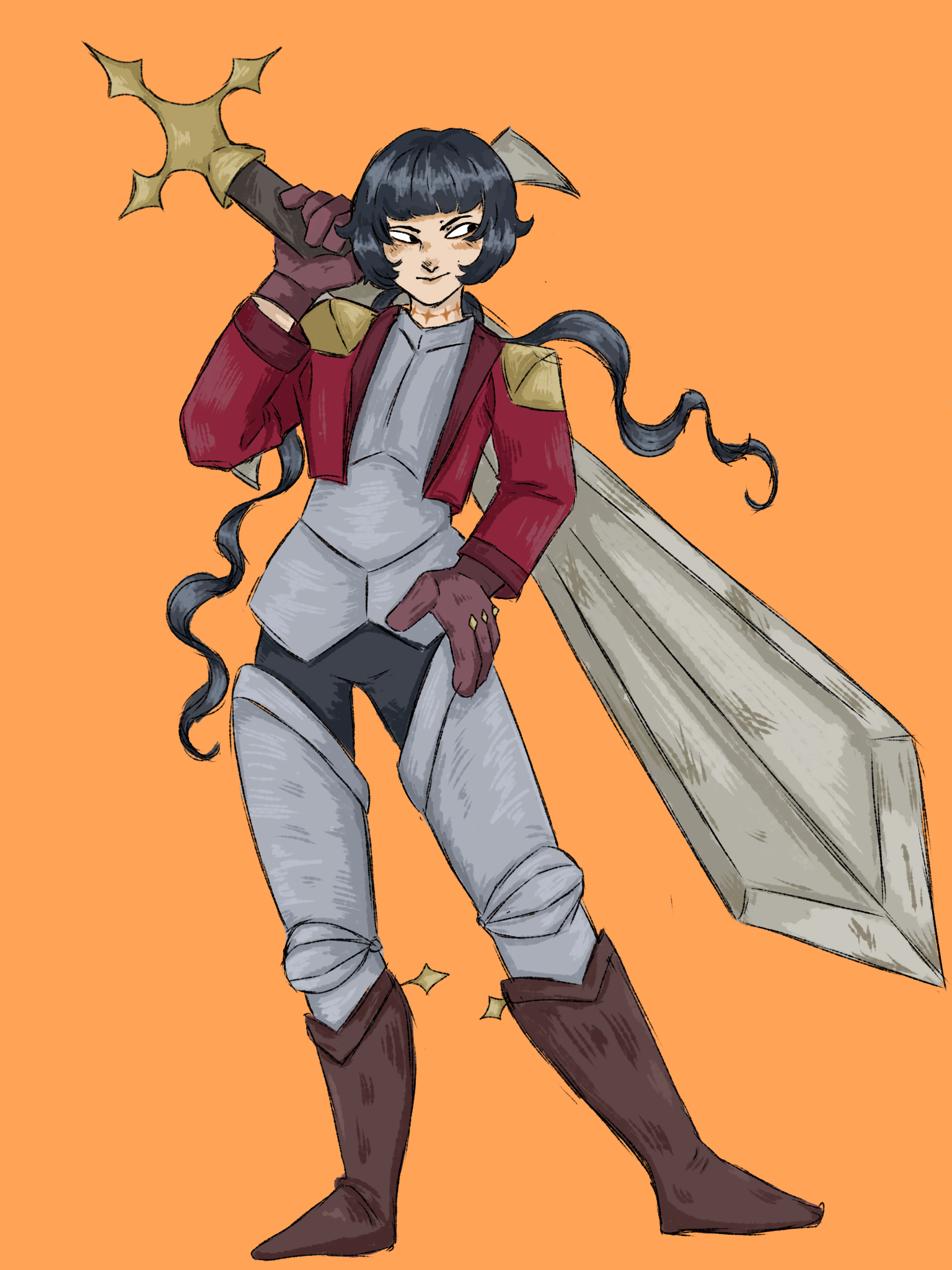 Sword dude - ibisPaint