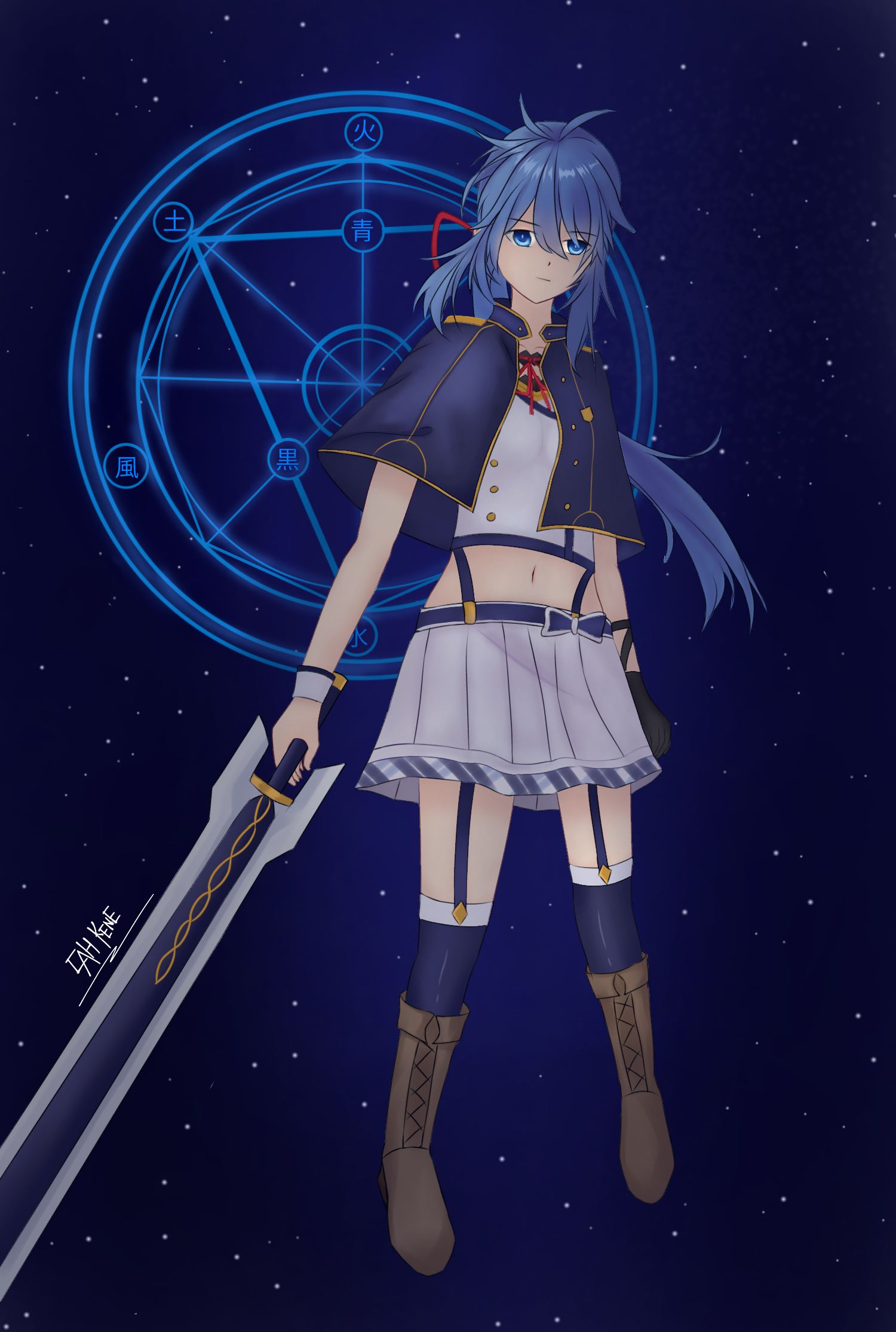 FanArt Re=L Rokudenashi - ibisPaint