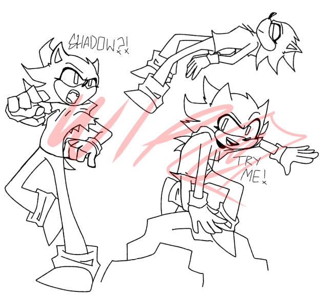 Sonic oc WIP