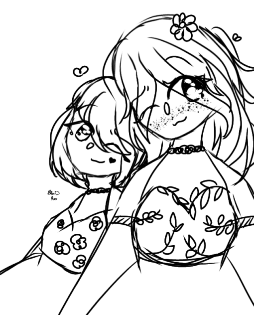 Sisters 💕 Sketch