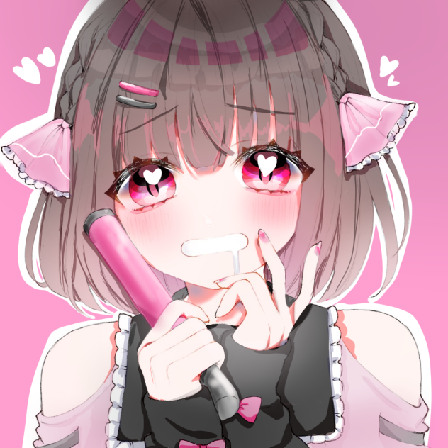 フリー線画塗った｡