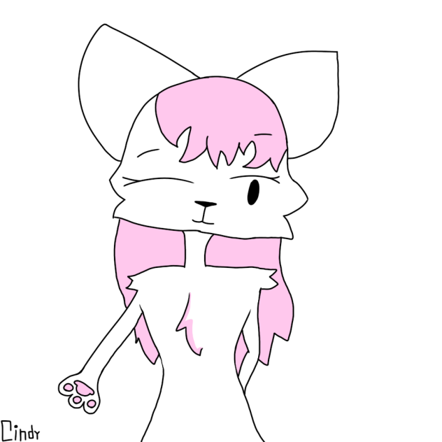 My first Fluffy art on ibis paint - ibisPaint
