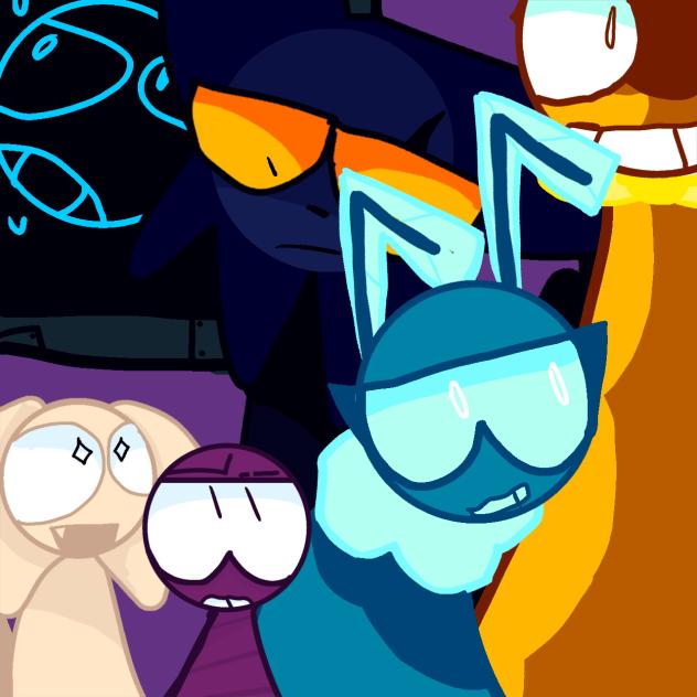 All the characters in episode one