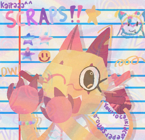 My redesign of Scraps!! ALT version - ibisPaint