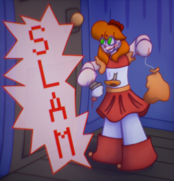 Elizabeth in a Poorly made C.B Costume - ibisPaint